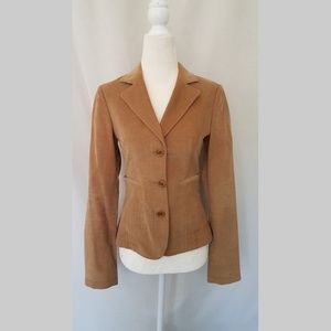 Martin + Osa Silk Lined Camel Corduroy Jacket